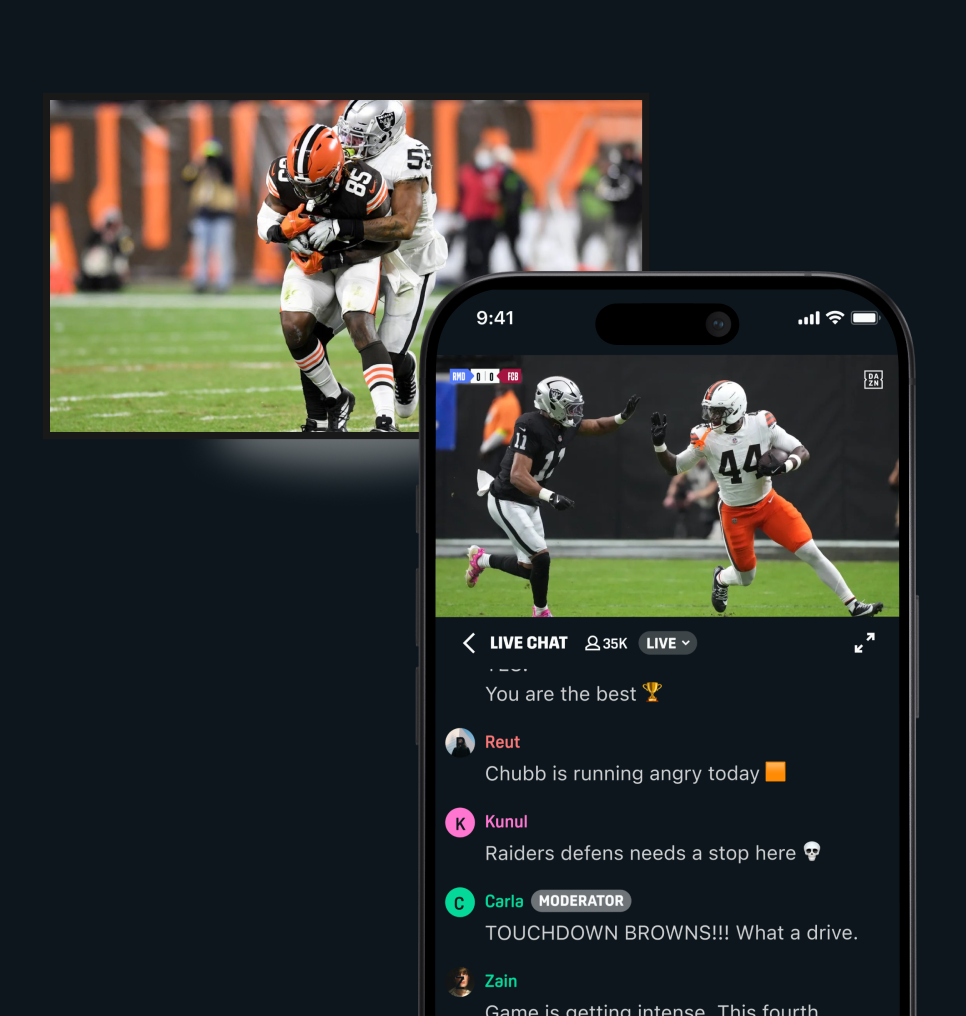 DAZN Live Chat